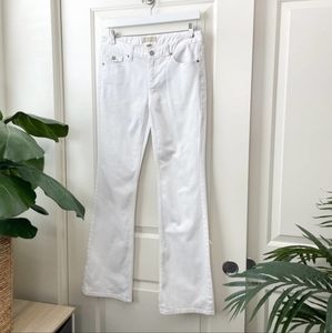Banana Republic White Denim Bootcut 29/8 Jeans